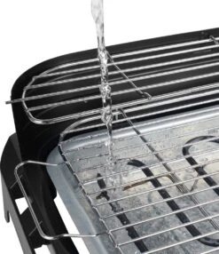 Princess 112250 Elektrische BBQ Met Zijplanken - BBQ - 40x25cm - Met En Zonder Statief Te Gebruiken - Met Zijplankjes - Ook Te Gebruiken Als Tafelgrill - 2200W -Beste Keukengerei Winkel 1035x1200 1