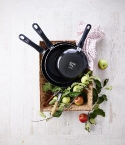 GreenChef Diamond Koekenpan 20cm - Zwart - Inductie - PFAS-vrij -Beste Keukengerei Winkel 1038x1200