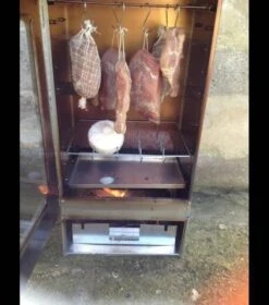 2-L Home & Garden XL Rookoven - RVS - 80x40x28 Cm - 3 Etages -Beste Keukengerei Winkel 1060x1200