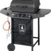Halifax Gasbarbecue 5,5 KW - Buitenkeuken Met Lavasteen Grillplaat En Gaspit - 100x98 Cm -Beste Keukengerei Winkel 1068x1200 3