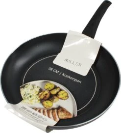 Miller Koekenpan Inductie 28cm - Alle Warmtebronnen - Anti Aanbaklaag -Beste Keukengerei Winkel 1093x1200 1