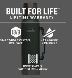 Stanley The Legendary Classic Bottle 1,40L - Thermosfles - Hammertone Green -Beste Keukengerei Winkel 1113x1200 3