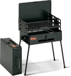 Nieuwe Producten 1 Ferraboli Picnic Houtskoolbarbecue - Zwart