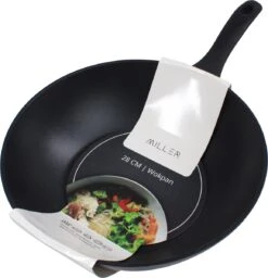 Miller Keramische Wokpan Inductie Ø 28 Cm - Alle Warmtebronnen - Anti Aanbaklaag -Beste Keukengerei Winkel 1157x1200 1