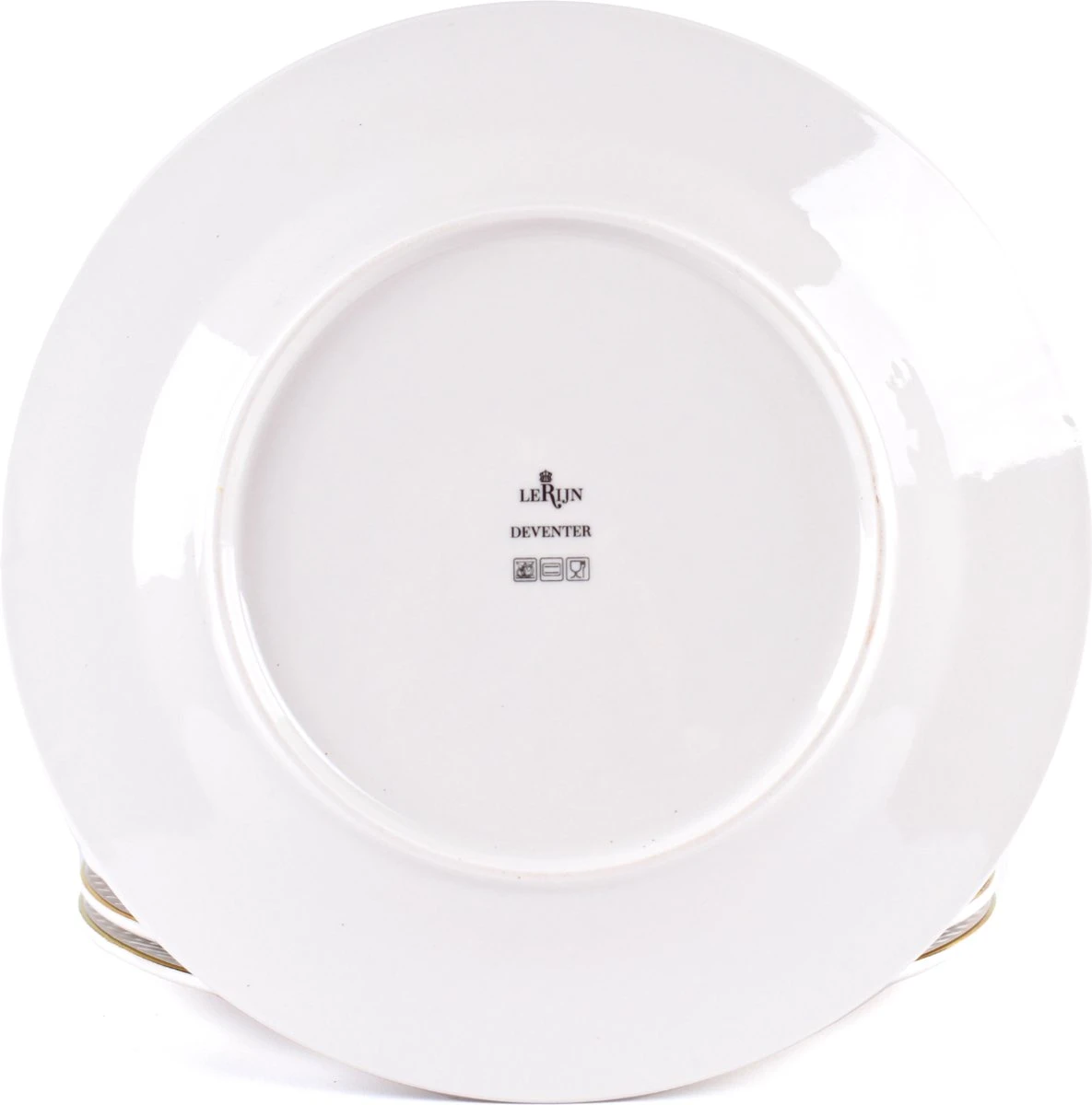 LeRijn® Serviesset Deventer 6 Persoons - 18 Delig - Licht Crème Wit Met Gouden Rand En Motief - Dinerborden - Soepborden - Dessertborden - Borden Servies - Bordenset 8 LeRijn® Serviesset Deventer 6 Persoons - 18 Delig - Licht Crème Wit Met Gouden Rand En Motief - Dinerborden - Soepborden - Dessertborden - Borden Servies - Bordenset - Afbeelding 6