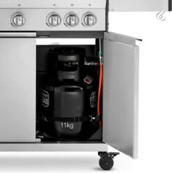 Burnhard Gas BBQ Big FRED Deluxe - 4 Branders - Incl. Keramische Infraroodbrander & Afdekhoes - Deluxe -Beste Keukengerei Winkel 1193x1200 5