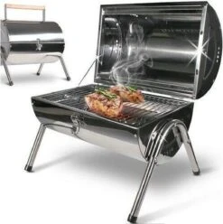 BBQ Collection Houtskoolbarbecue - Cilinder - Chroom -Beste Keukengerei Winkel 1197x1200 11