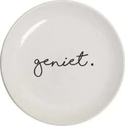 Gusta - Gebaksbordjes - ø 15 Cm - Set 4 Stuks - Porselein - Wit -Beste Keukengerei Winkel 1197x1200 4