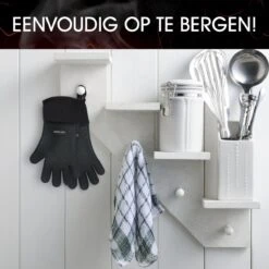Sense Of Taste Ovenwanten - 2 Stuks - Ovenhandschoenen - Hittebestendig - 230°C - Siliconen - Zwart - Koken - Extra Lang -Beste Keukengerei Winkel 1198x1200 2