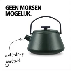 BRABANTIA T-TIME Donkergroene Theepot - Gietijzer - 0,7 L - Inclusief Zeefje -Beste Keukengerei Winkel 1198x1200 20