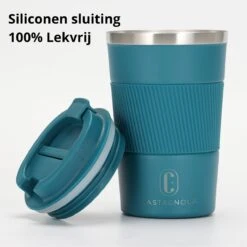 Castagnola Design RVS Koffiebeker To Go - Blauw - 380ml - Thermosbeker - Theebeker -Beste Keukengerei Winkel 1198x1200 21