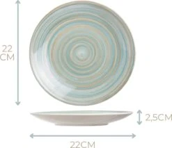 Cosy&Trendy Serviesset 24-delig Turbolino Blauw -Beste Keukengerei Winkel 1200x1034 1