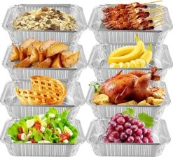 Rechthoekige Kapsalon Aluminium Bak 850cc - 100 Stuks -Beste Keukengerei Winkel 1200x1093 2