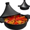 BIKO | Luxe Aluminium Tajine Inductie| Tagine | Geschikt Voor 4-8 Personen - Inductie - Zwart -Beste Keukengerei Winkel 1200x1094