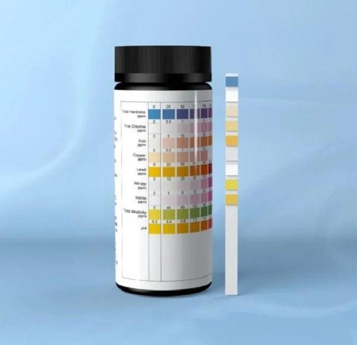 TSTCHECK Drinkwater Test | 9 In 1 | 100 Strips 3 TSTCHECK Drinkwater Test | 9 In 1 | 100 Strips