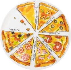 Nieuwe Producten 17 Blond Amsterdam, Specials Pizza Bord Slices, 31CM