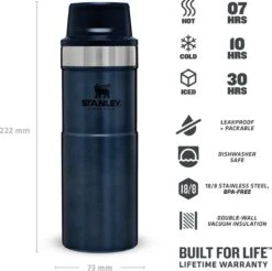 Stanley Trigger-Action Travel Mug 0.47L - Thermosfles - Nightfall -Beste Keukengerei Winkel 1200x1197