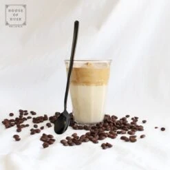 House Of Husk Latte Macchiato Lepels Set - Lange Theelepels - Koffielepels - Longdrinklepels - Sorbetlepels - Barlepel - RVS - 6 Stuks - 20CM - Zwart 11 House Of Husk Latte Macchiato Lepels Set - Lange Theelepels - Koffielepels - Longdrinklepels - Sorbetlepels - Barlepel - RVS - 6 Stuks - 20CM - Zwart -Beste Keukengerei Winkel 1200x1200 1