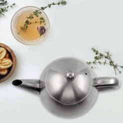 Vaja Valerie - Theepot Met Filter - Dubbelwandig - RVS - 1.2L -Beste Keukengerei Winkel 1200x1200 1035