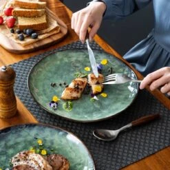 Serviesset 8 Personen - 24 Delig - Handgemaakt Keramiek - Vancasso Groen -Beste Keukengerei Winkel 1200x1200 1049