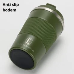 Castagnola Design RVS Koffiebeker To Go - Groen - 380ml - Thermosbeker - Theebeker -Beste Keukengerei Winkel 1200x1200 1099