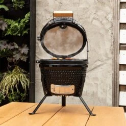 BluMill Kamado BBQ Egg - Kamado 13 Inch - Incl. Vlees Thermometer - Houtskoolbarbecues - Zwart - Ø 27cm 21 BluMill Kamado BBQ Egg - Kamado 13 Inch - Incl. Vlees Thermometer - Houtskoolbarbecues - Zwart - Ø 27cm -Beste Keukengerei Winkel 1200x1200 1140