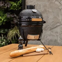 BluMill Kamado BBQ Egg - Kamado 13 Inch - Incl. Vlees Thermometer - Houtskoolbarbecues - Zwart - Ø 27cm 29 BluMill Kamado BBQ Egg - Kamado 13 Inch - Incl. Vlees Thermometer - Houtskoolbarbecues - Zwart - Ø 27cm -Beste Keukengerei Winkel 1200x1200 1145