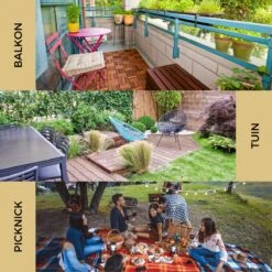 Ozocozy BBQ-ONE Houtskool Tafelbarbecue - Ø30 Cm- Zwart - Incl. Draagtas, Siliconen Bakkwast En RVS-Barbecuetang -Beste Keukengerei Winkel 1200x1200 1152