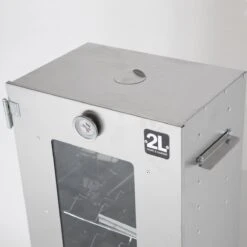 2-L Home & Garden XL Rookoven - RVS - 80x40x28 Cm - 3 Etages -Beste Keukengerei Winkel 1200x1200 1154