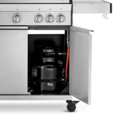 Burnhard Gas BBQ Big FRED Deluxe - 4 Branders - Incl. Keramische Infraroodbrander & Afdekhoes - Deluxe -Beste Keukengerei Winkel 1200x1200 1183