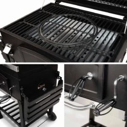 Alice's Garden Houtskool BBQ Bernard - Smoker - Verstelbare Houtskoolbak - Zwart -Beste Keukengerei Winkel 1200x1200 1224