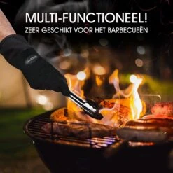 Sense Of Taste Ovenwanten - 2 Stuks - Ovenhandschoenen - Hittebestendig - 230°C - Siliconen - Zwart - Koken - Extra Lang -Beste Keukengerei Winkel 1200x1200 179