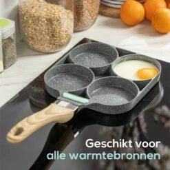 Culistar Pannenkoekenpan Inductie - Pancake Pan - Omeletpan - Omeletmaker - Eierpan - Inclusief Receptenboekje -Beste Keukengerei Winkel 1200x1200 297