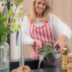 Sola Pannenset Juvia - 4 Delig - Ø 16,16,18,20 Cm - Zilver - RVS - Sandwichbodem -Beste Keukengerei Winkel 1200x1200 344