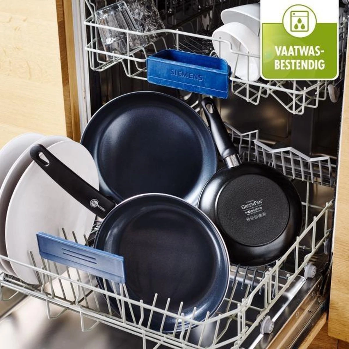 GreenPan Cambridge Koekenpan 26cm - Zwart - Inductie - PFAS-vrij 11 GreenPan Cambridge Koekenpan 26cm - Zwart - Inductie - PFAS-vrij - Afbeelding 9