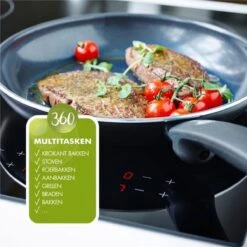 GreenPan Cambridge Koekenpan 26cm - Zwart - Inductie - PFAS-vrij 36 GreenPan Cambridge Koekenpan 26cm - Zwart - Inductie - PFAS-vrij -Beste Keukengerei Winkel 1200x1200 367