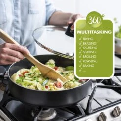 GreenPan Memphis Pannenset - 20-delig - Zwart - Inductie - PFAS-vrij -Beste Keukengerei Winkel 1200x1200 429