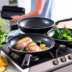 GreenPan Memphis Koekenpannenset - 3-delig - Zwart - Inductie - PFAS-vrij -Beste Keukengerei Winkel 1200x1200 452