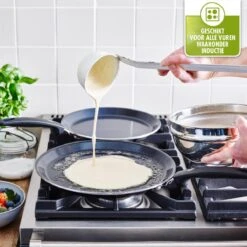 GreenPan Essentials Pannenkoekenpan 24cm - Zwart - Inductie - PFAS-vrij -Beste Keukengerei Winkel 1200x1200 488