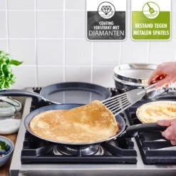 GreenPan Essentials Pannenkoekenpan 24cm - Zwart - Inductie - PFAS-vrij -Beste Keukengerei Winkel 1200x1200 491