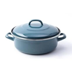 BK Fortalit Braadpan Ø 28 Cm - Blauw - Emaille - Inductie -Beste Keukengerei Winkel 1200x1200 516