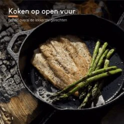 Ocina Gietijzeren Pan – Set Van 3 Stuks – ø25cm, ø19.5cm En ø16cm - Skillet - Koekenpan – Hapjespan – Koekenpan Inductie – Koekenpannenset - Gietijzeren Pan Bbq - Gietijzer - Incl. Receptenboek -Beste Keukengerei Winkel 1200x1200 649