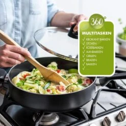 GreenPan Memphis Koekenpan 20cm - Zwart - Inductie - PFAS-vrij 21 GreenPan Memphis Koekenpan 20cm - Zwart - Inductie - PFAS-vrij -Beste Keukengerei Winkel 1200x1200 702