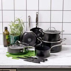 GreenPan Barcelona Infinity Pro Koekenpannenset - 3-delig - Zwart - Inductie - PFAS-vrij 29 GreenPan Barcelona Infinity Pro Koekenpannenset - 3-delig - Zwart - Inductie - PFAS-vrij -Beste Keukengerei Winkel 1200x1200 762