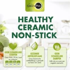 GreenPan Cambridge Hapjespan Met Deksel 24cm - Zwart - Inductie - PFAS-vrij 40 GreenPan Cambridge Hapjespan Met Deksel 24cm - Zwart - Inductie - PFAS-vrij -Beste Keukengerei Winkel 1200x1200 802
