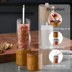 VAIVE Peper En Zoutmolen Set - Pepermolen -Beste Keukengerei Winkel 1200x1200 894