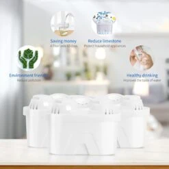 Aigostar Waterfilterpatronen Pure - 3 Stuks - Waterfilter - Filterpatronen - Brita Maxtra+ Compatible -Beste Keukengerei Winkel 1200x1200 92