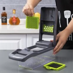 Merkloos Mandoline – Multifunctionele Groentesnijder – Nicer Dicer -Beste Keukengerei Winkel 1200x1200 933