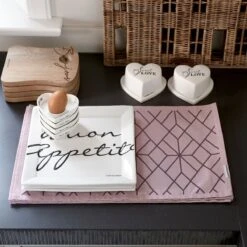 Riviera Maison Eierdop Set Van 2 - The Perfect Heart Egg Cup - Porselein -Beste Keukengerei Winkel 1200x1200 960