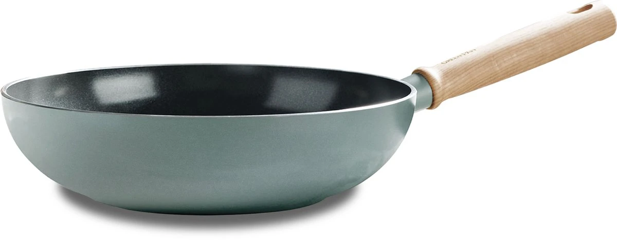 GreenPan Mayflower Wok - Ø 28 Cm - Keramisch - Inductie 21 GreenPan Mayflower Wok - Ø 28 Cm - Keramisch - Inductie - Afbeelding 19